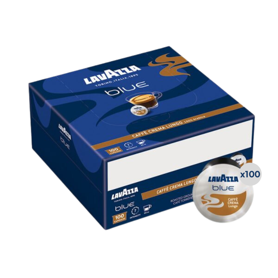 Lavazza Blue – Lungo Caffe Crema – 100 Pcs
