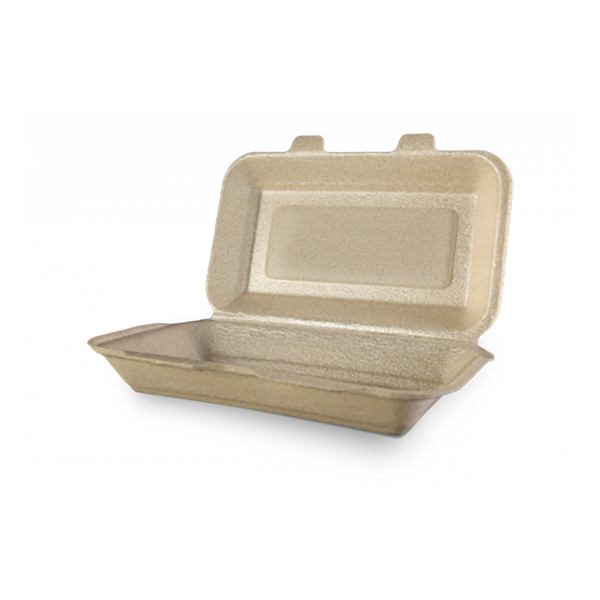 BAGASSE BOX SANDWICHES 125 PCS