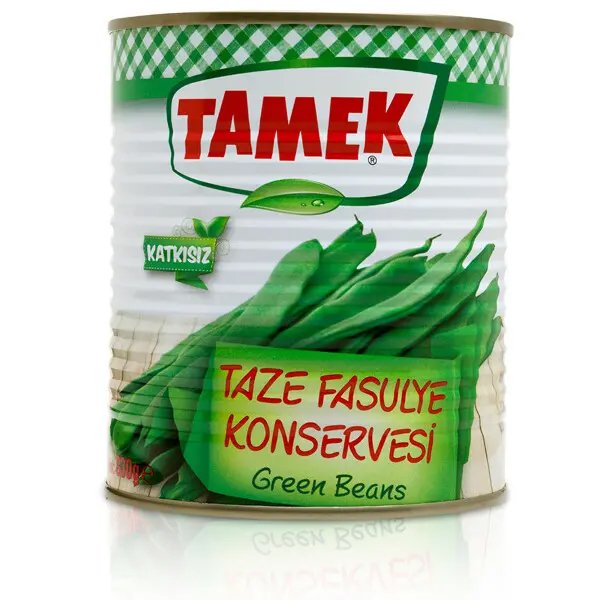 TAMEK GREEN BEANS 830CCx12 /TAZE FASULYE