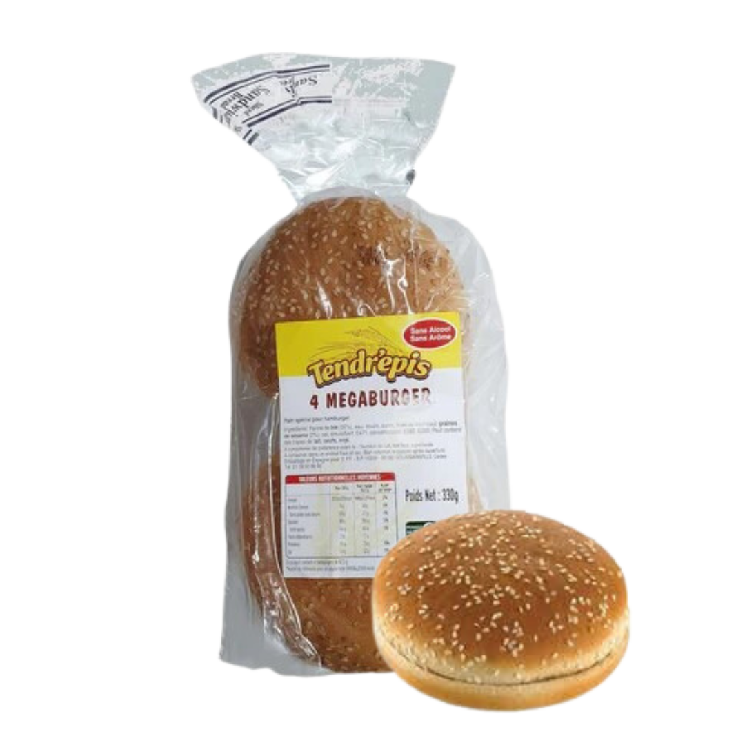 Mega Hamburger Bun 28 pcs